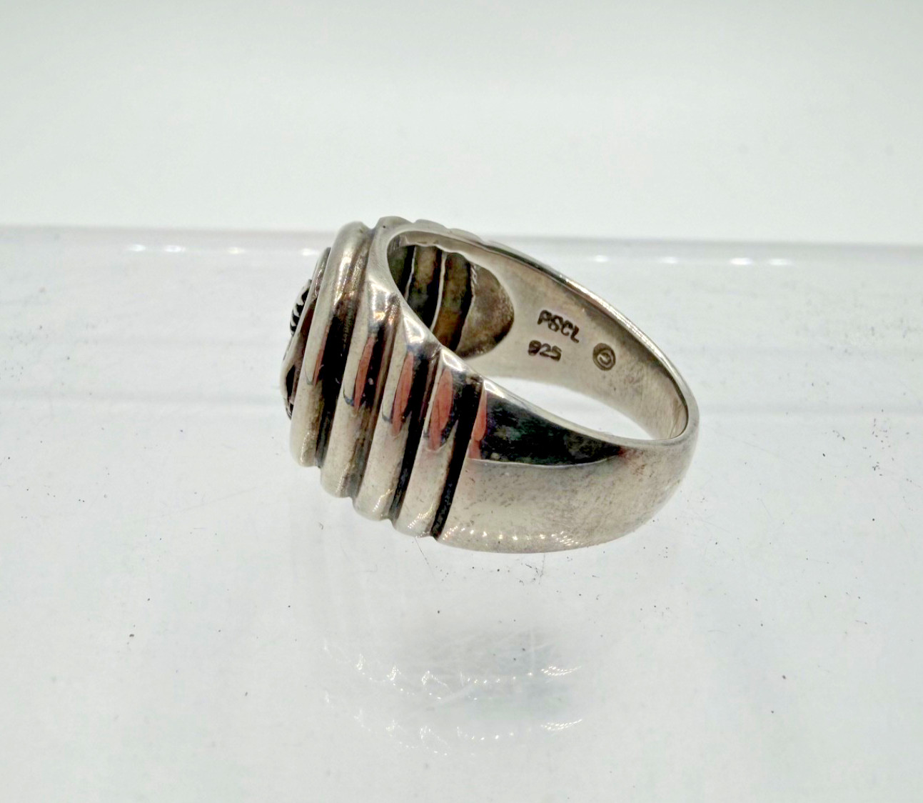 Vintage Grateful Dead Ring 925 Sterling Silver Appox Size 7 3/4 Peter Stone PSCL