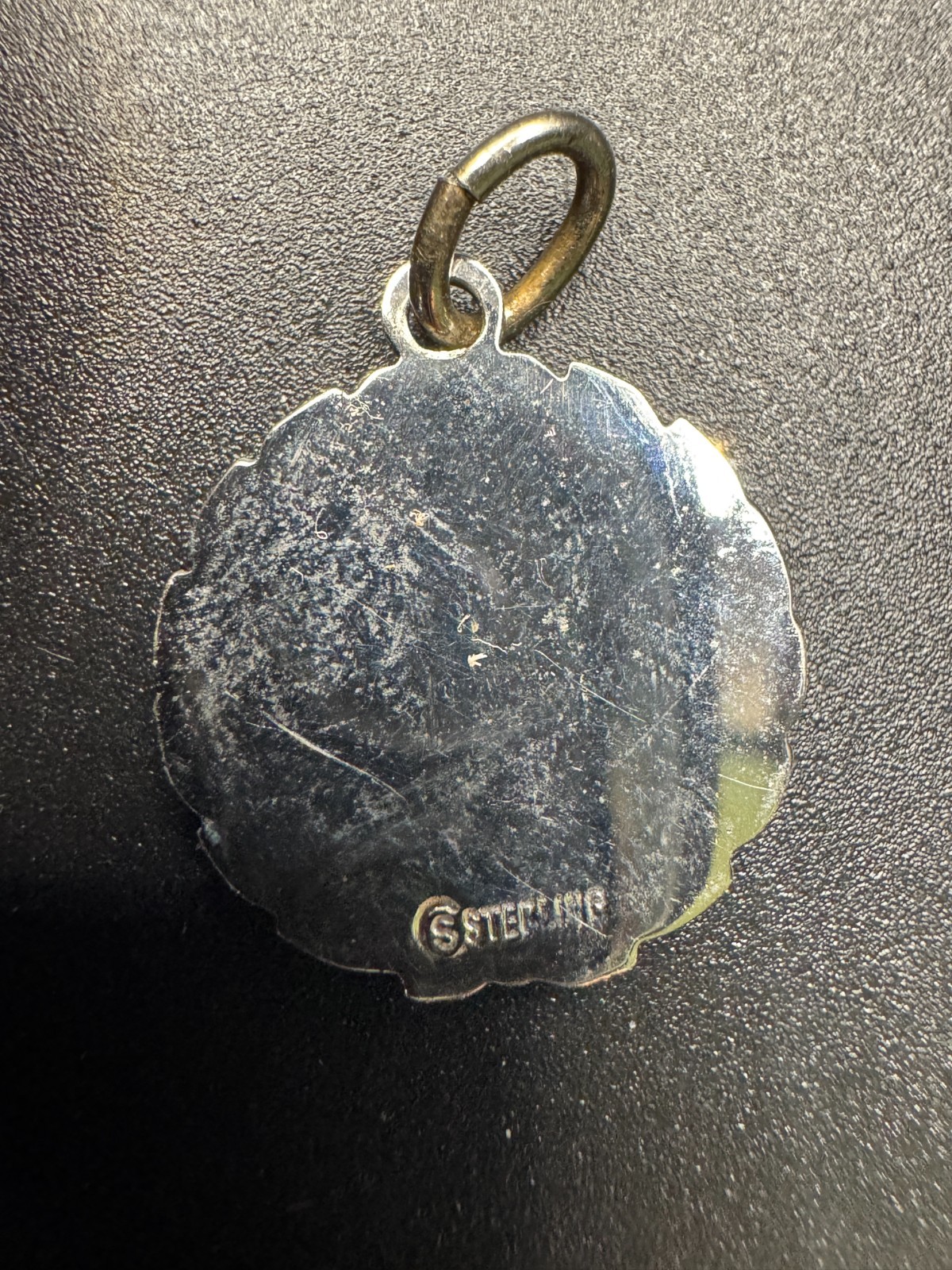 Vtg Sterling Silver 925 State College at Framingham Massachusetts Charm Pendant