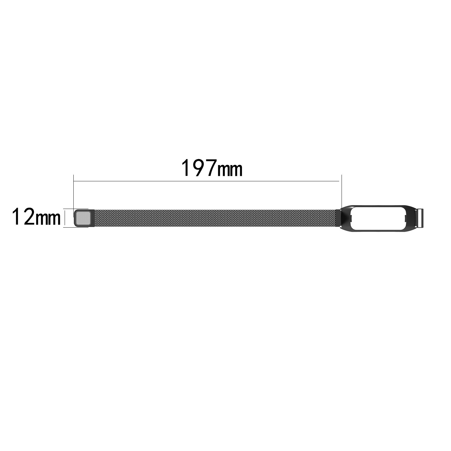 Metal Stainless Watch Band Replacement Strap For Samsung Galaxy Fit 2 SM-R220