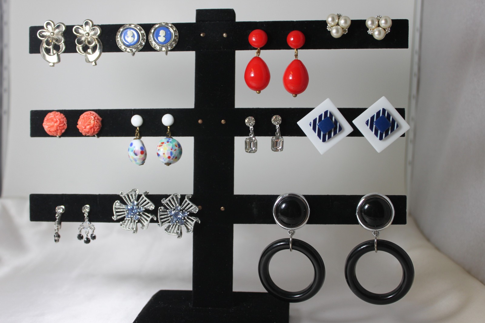 Vintage Earrings Lot Screw Back Variety FINAL SALE!!