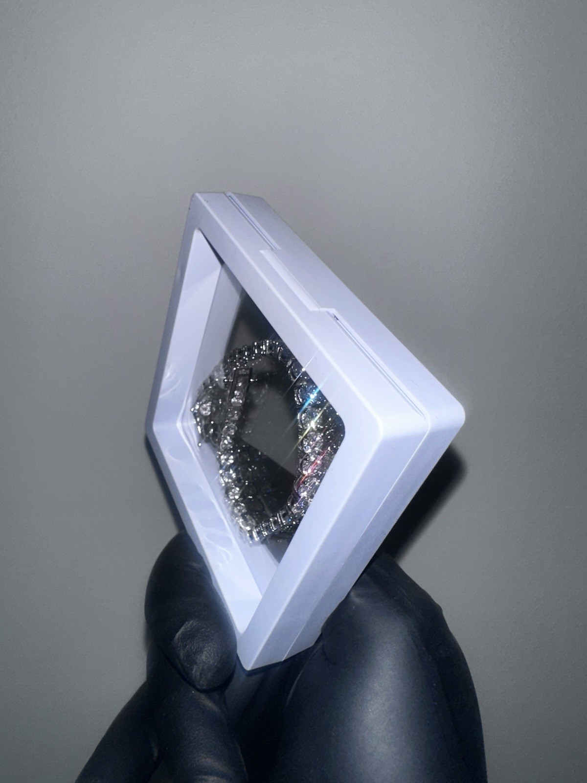 100% GRA Moissanite VVS Bracelet 💎Silver 925 Sterling Unisex 7” 5mm Jewelry