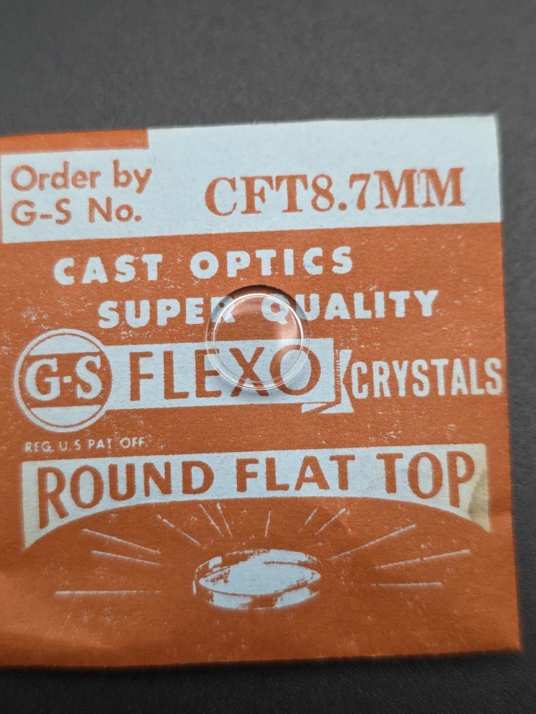 G-S Watch Crystal CFT8.7mm