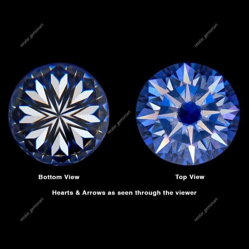 31 PCS Moissanite Gemstone Certified VVS1 D Color Round Excellent Cut 2 MM