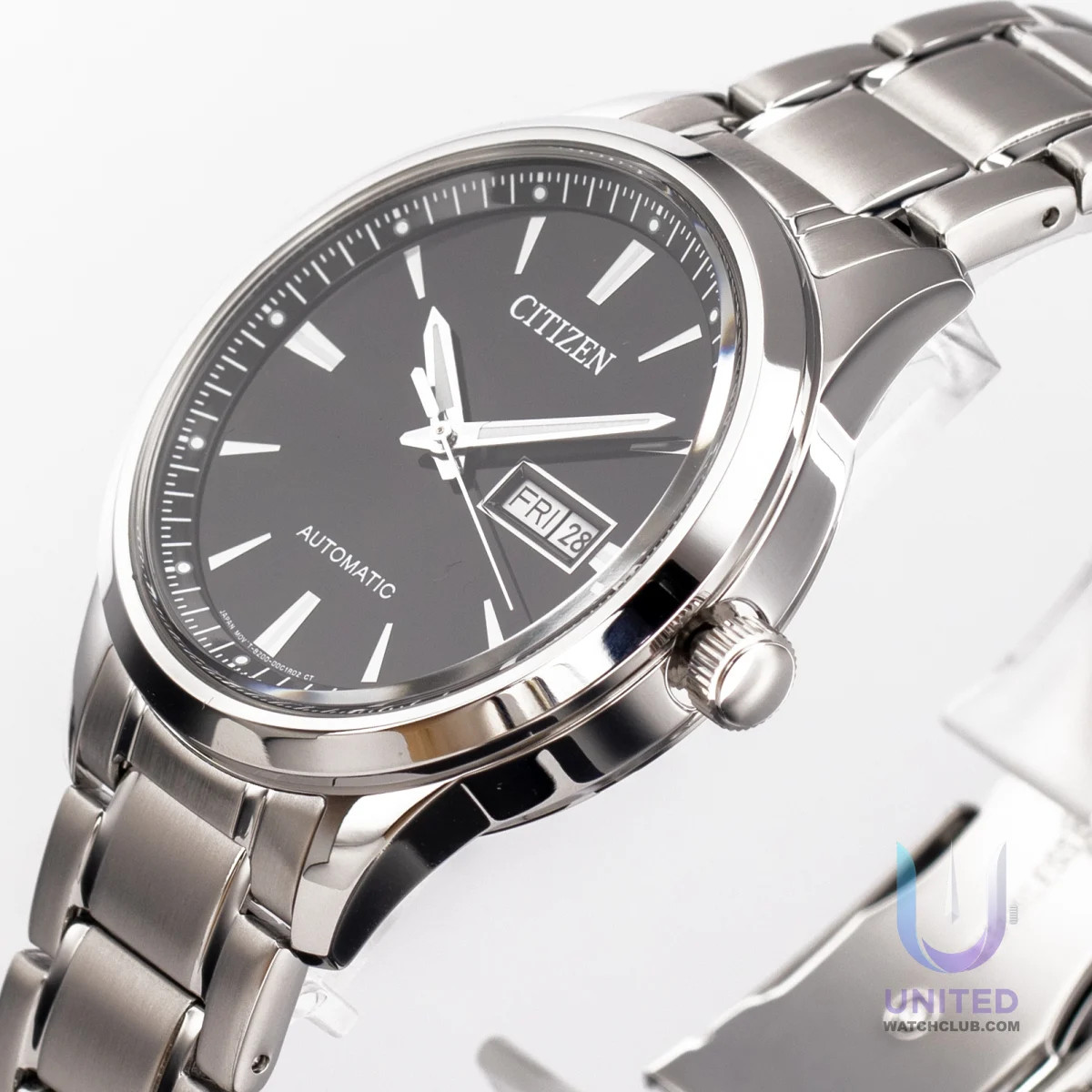 Citizen Automatic Black Dial 40mm NY4060-51E