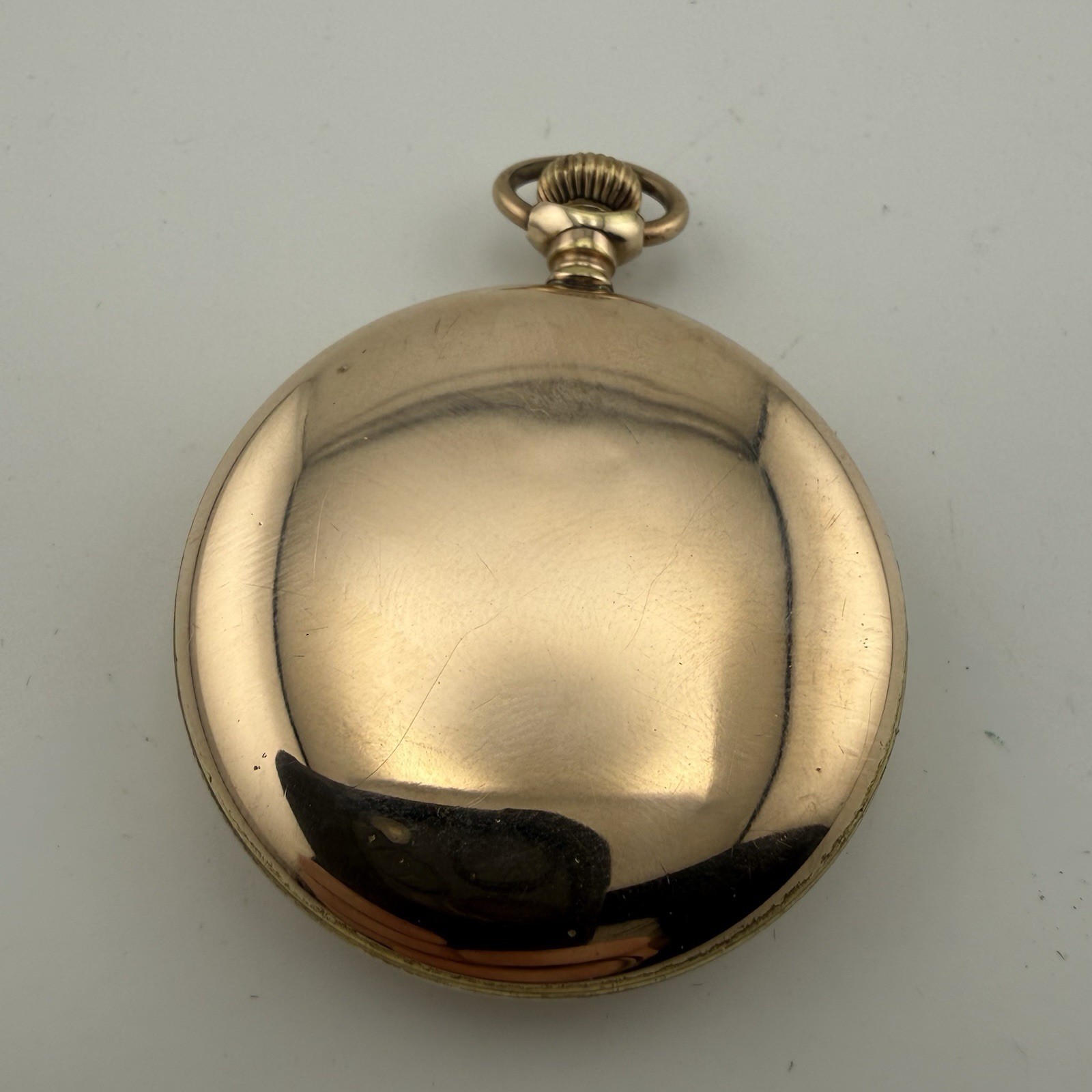 1907 Hampden General Stark 12s 15j Gold Filled Case Pocket Watch – Running