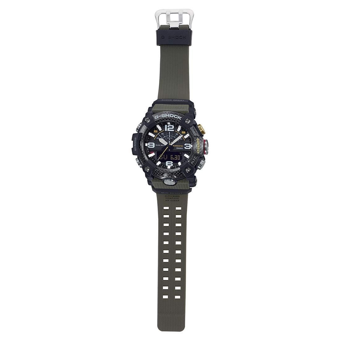 Casio G-Shock Bluetooth Carbon Core Guard Structure GG-B100-1A3 Green Military