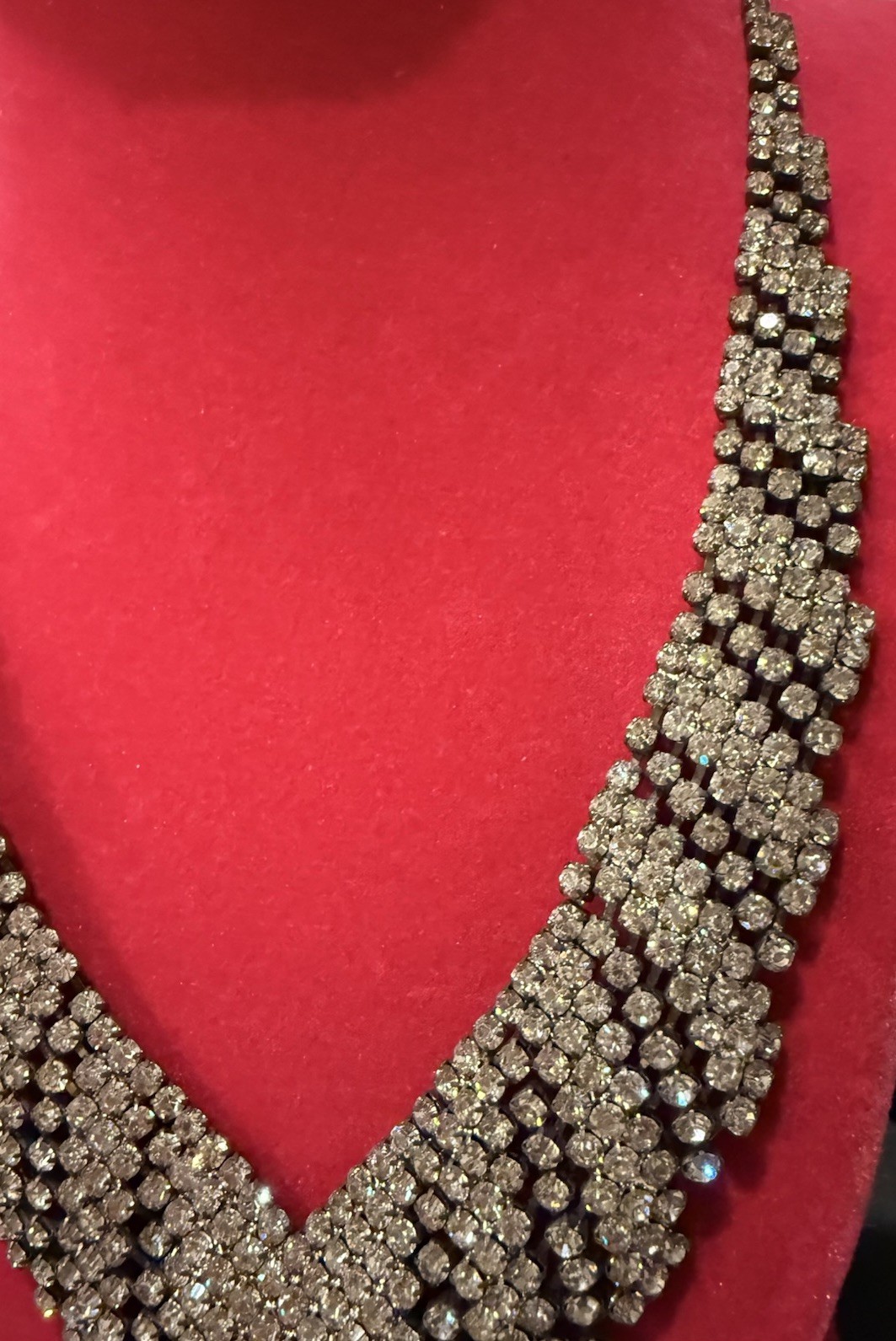 Ottaviani Bijou NEW Necklace &Earrings Set Fancy Upscale Swarovski Made In Italy