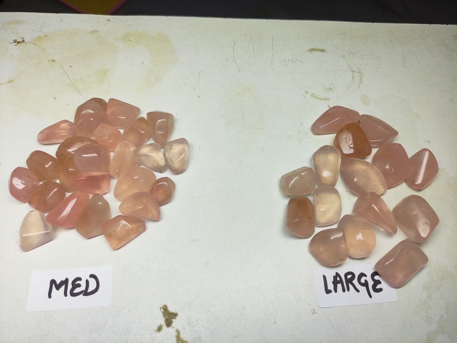 Natural Rose Quartz Tumbles – Healing Crystals for Love and Harmony 50g LOT