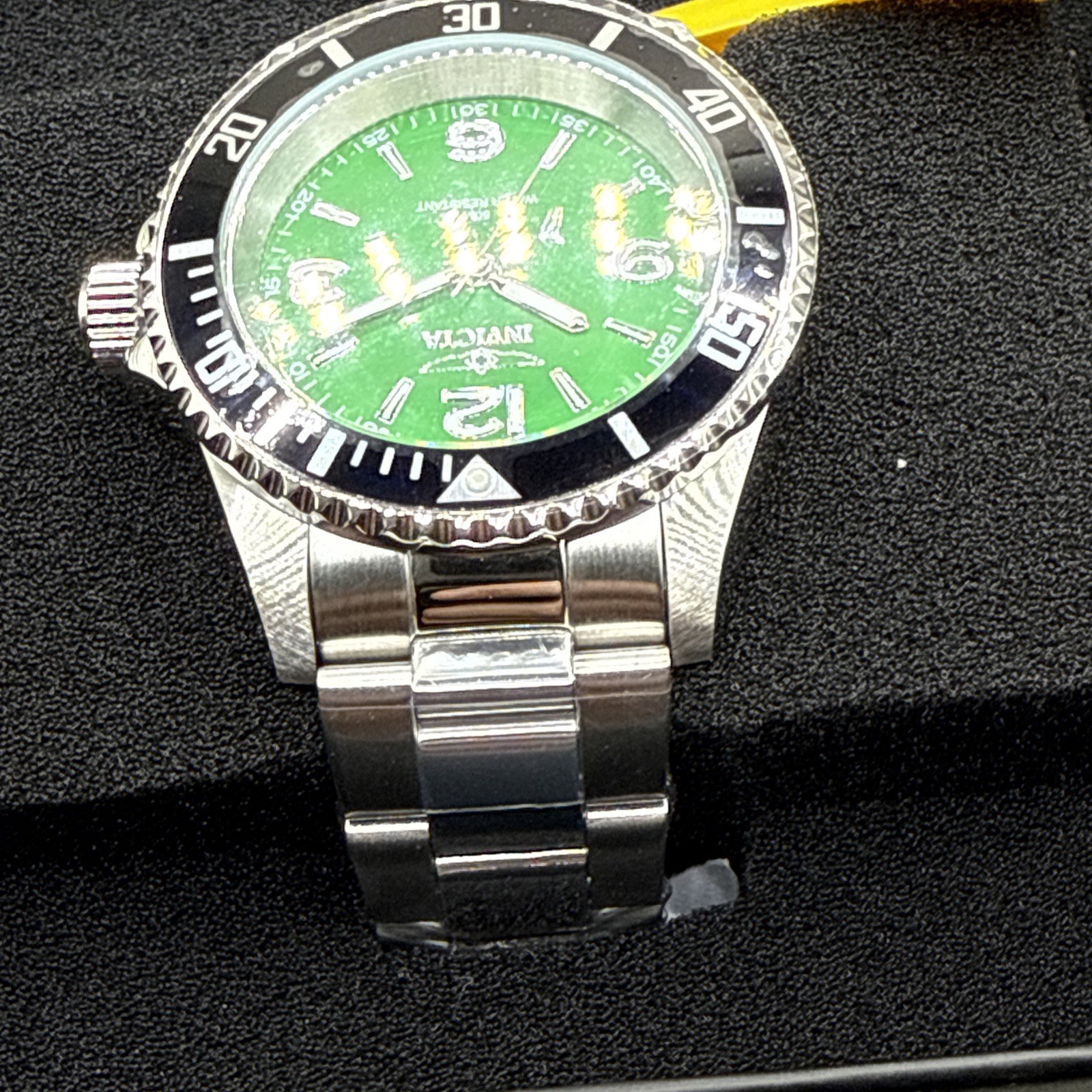 Invicta Specialty Men’s Watch 40mm-Steel 49346 Diver Style Green Face S/S