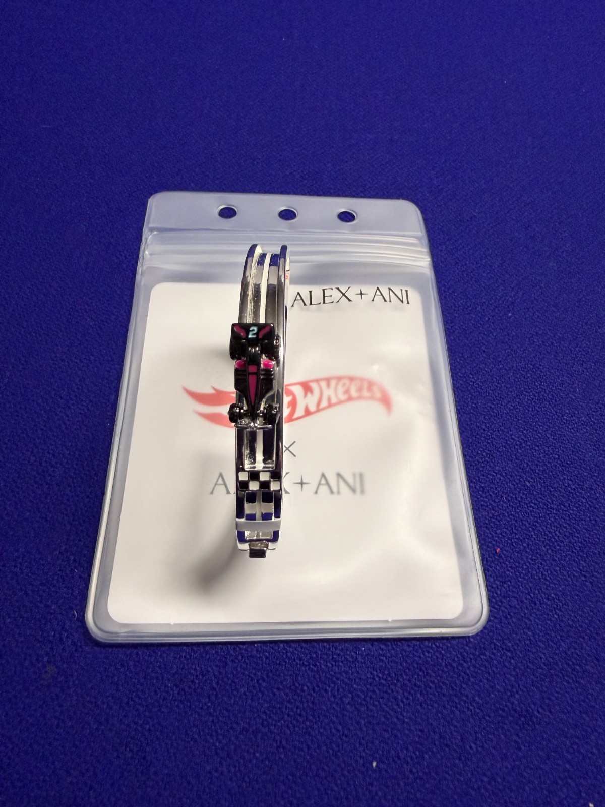 Alex and Ani Hot Wheels Moveable Racecar Hinge Bracelet NEW