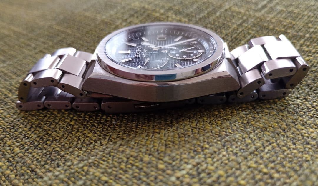 SEIKO ASTRON SBXY067 Titanium Radio Solar Mens Watch