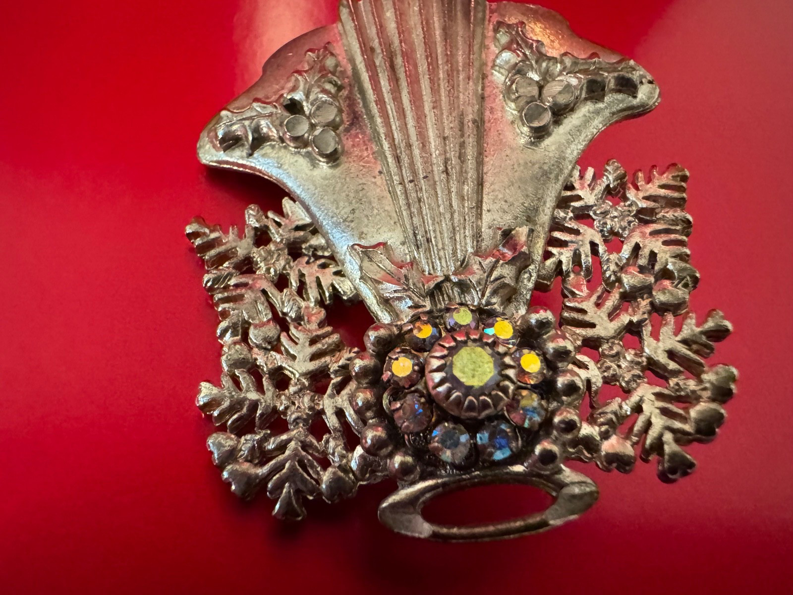 Vintage Jane Davis Limited Edition Signed Angel Brooch Pin