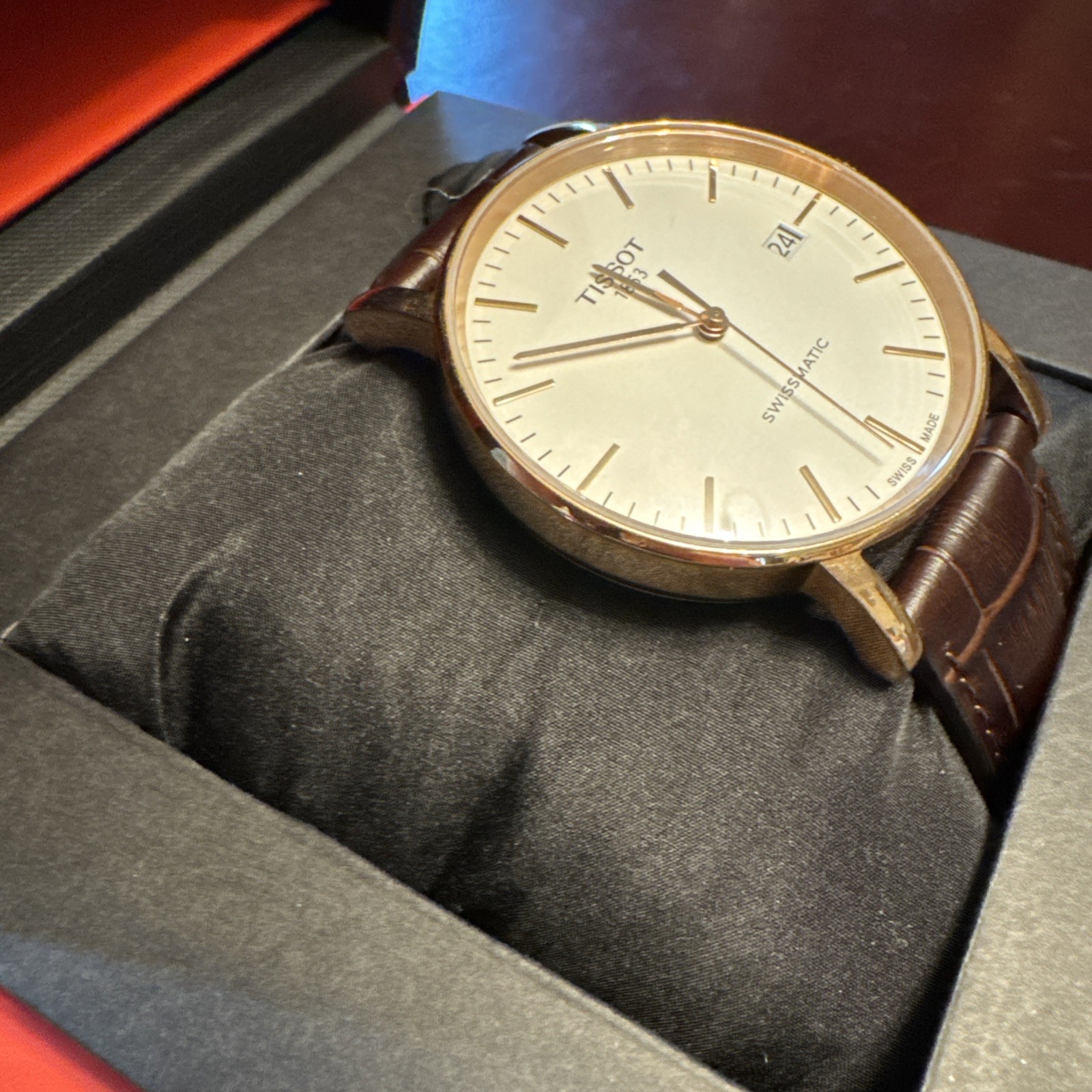 Tissot T109.407.36.031.00 Everytime Swissmatic White Dial 40 mm Men’s Watch Used