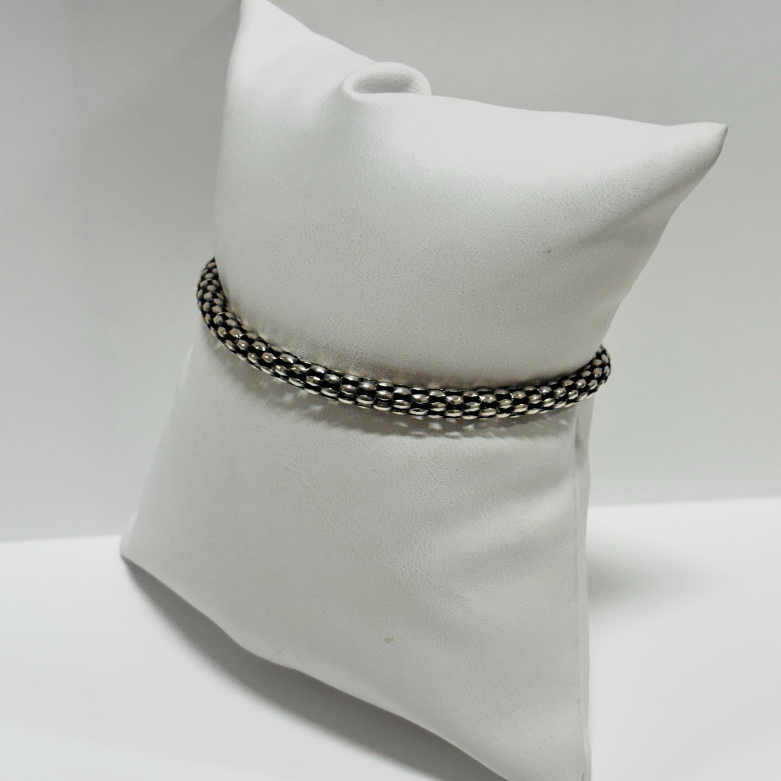 Michael Dawkins Sterling Silver Flex Magnetic Closure Bracelet 7.5 in – .25