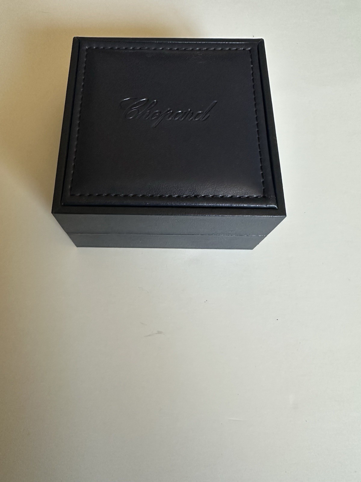 Chopard Jewelry Storage Case Dark Blue, Classic Luxury, Empty Box 4″x4″x2″