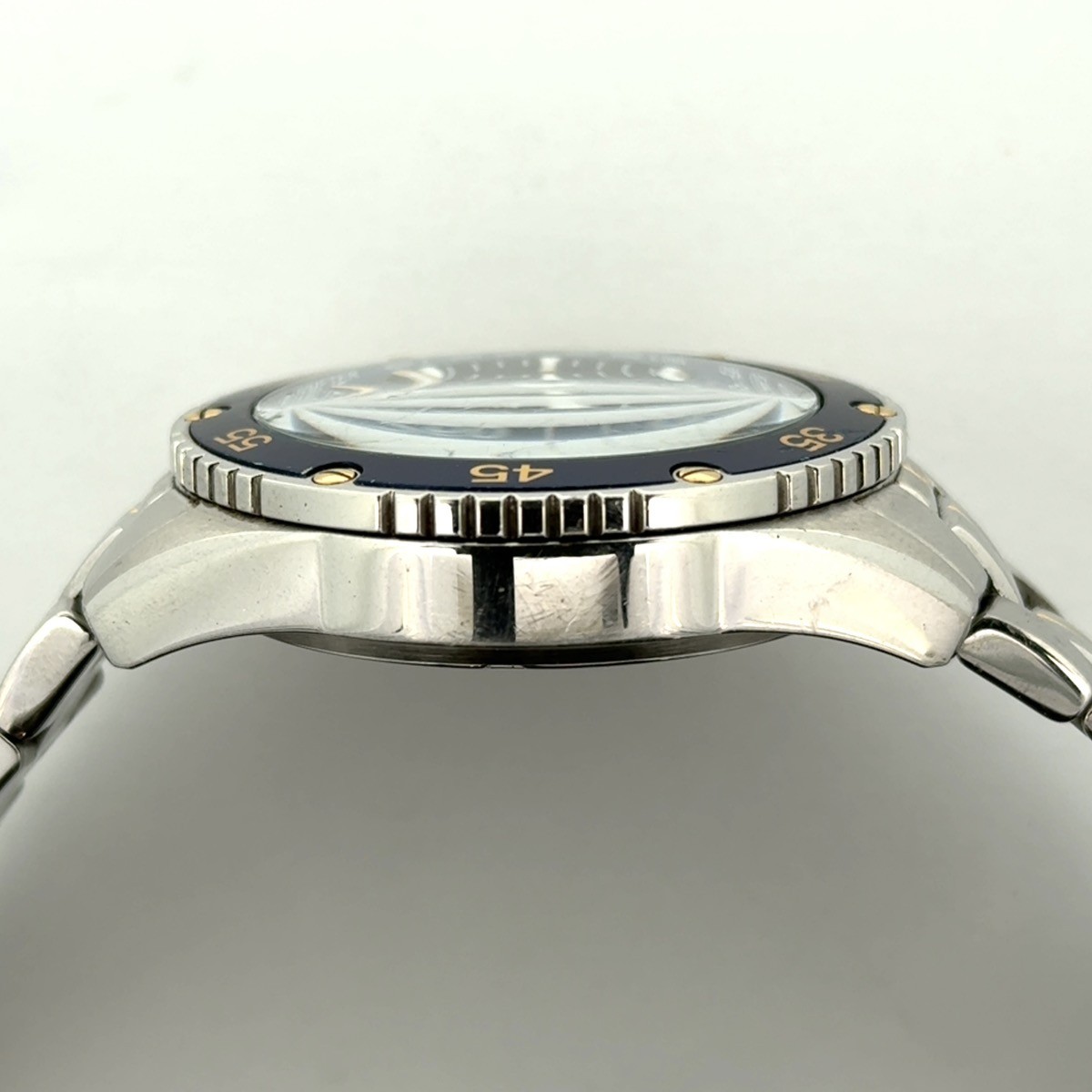 Bulova Marine Star 98B400 Blue Chronograph Stainless Watch (A1D028417)