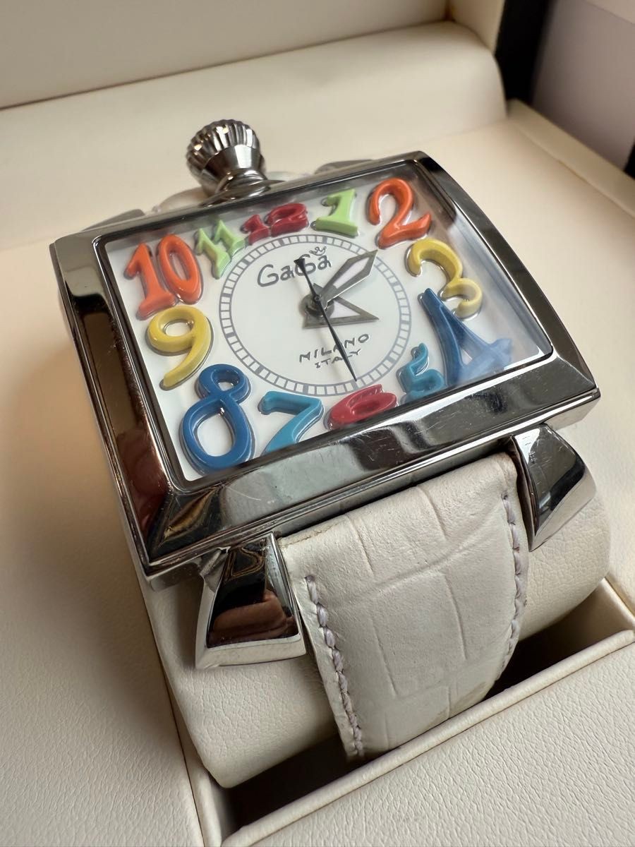 [B1P] GaGa MILANO Napoleone 48mm Automatic Rare Watch [z7t]