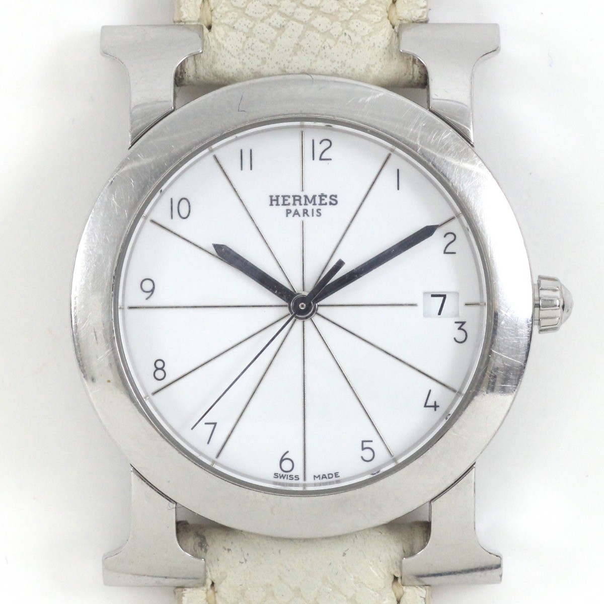 HERMES Hermès Hermès H Watch Men Watch HR1.510 Acceptable