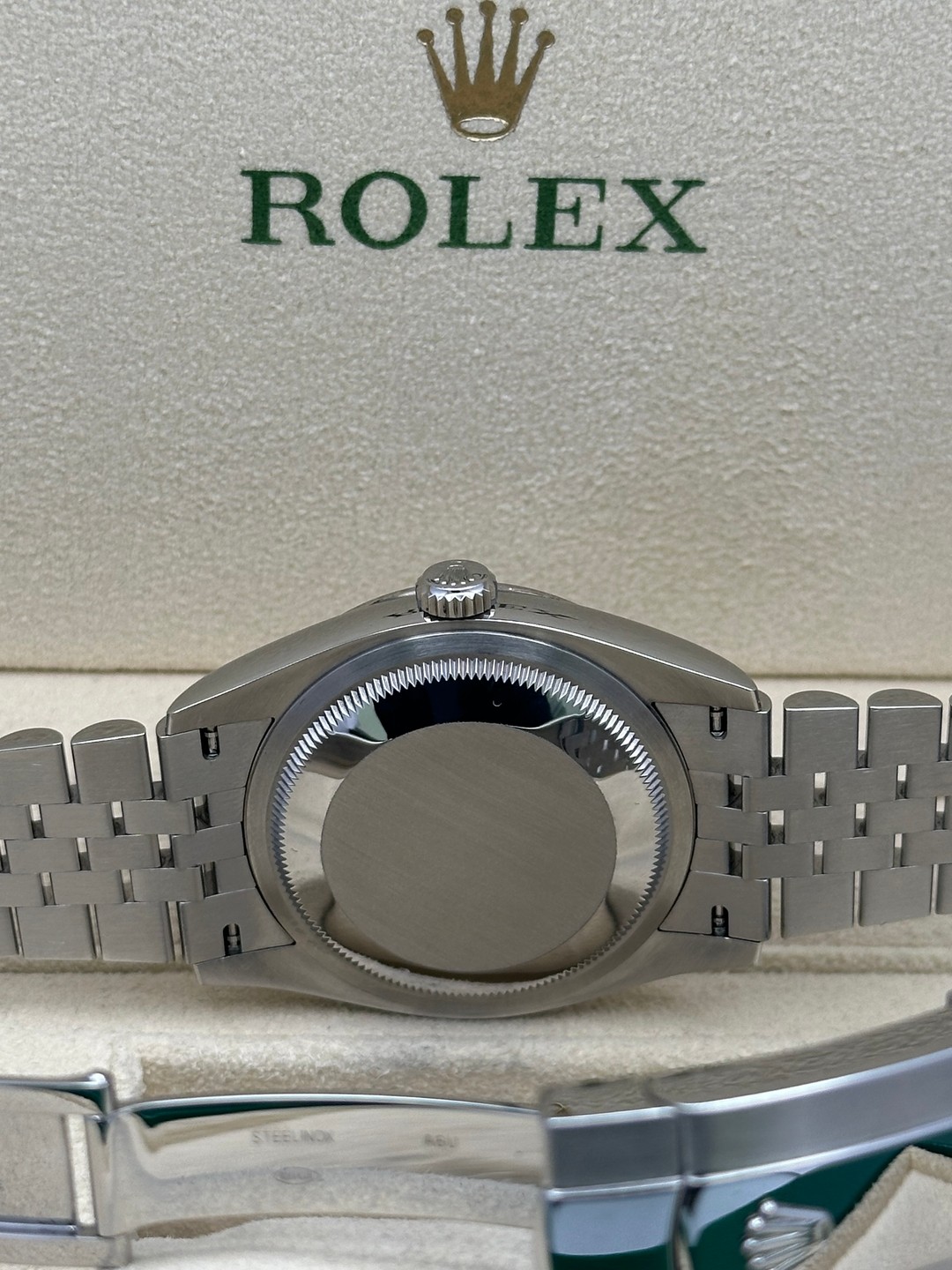 Rolex 126234 2021 White Roman Dial Box & Papers