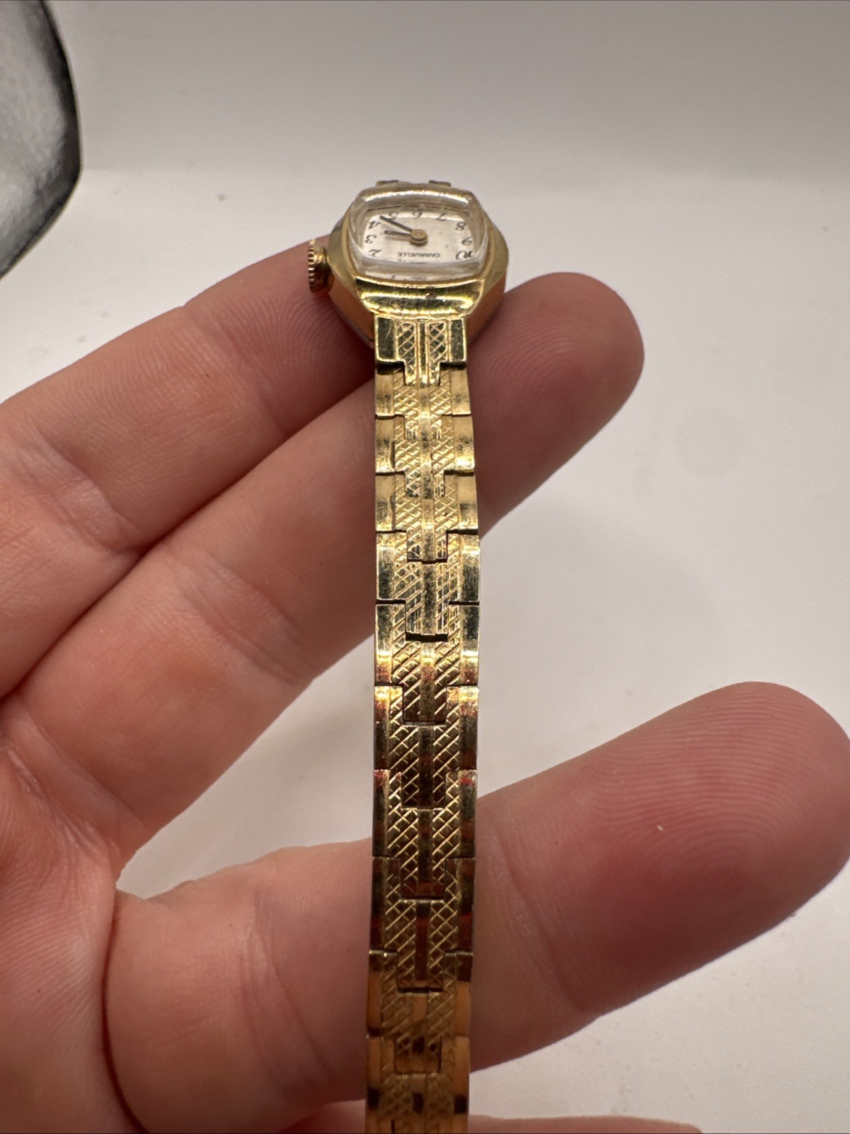 Caravelle Ladies Watch 8763 1960S With Safety Chain