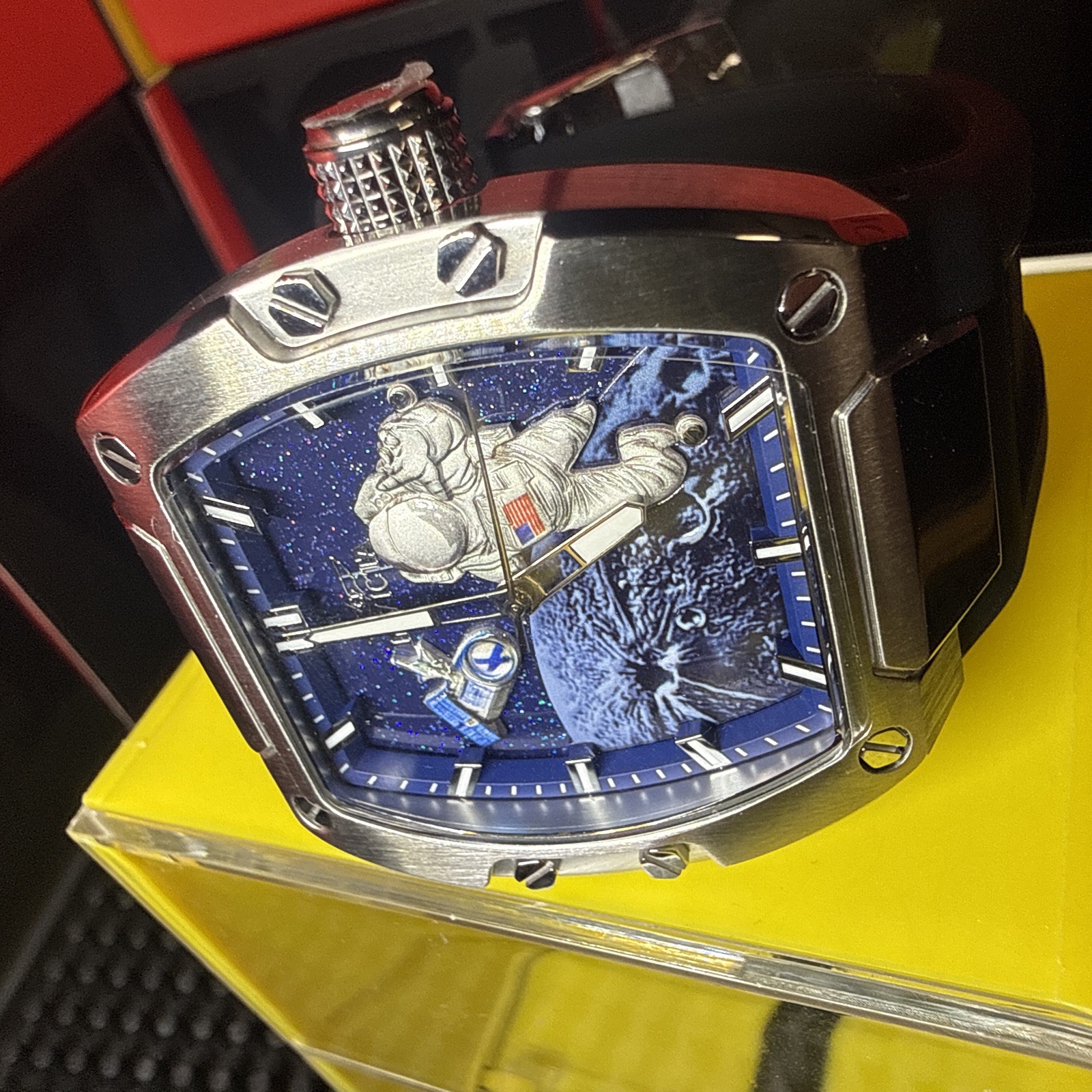 Invicta S1 Rally Moonlander 50643 Astronaut Space Dial 43mm