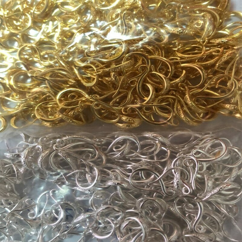 Frosted Ear Clasps&Hook Accessories Earring Handmade Diy Making Jewelry Finding