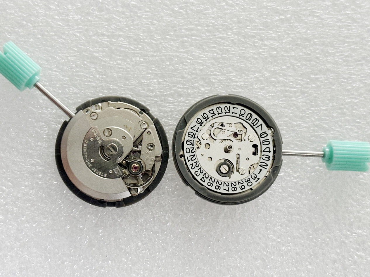 Watch Part SII NH05B Movement 3 Hands Single Calendar