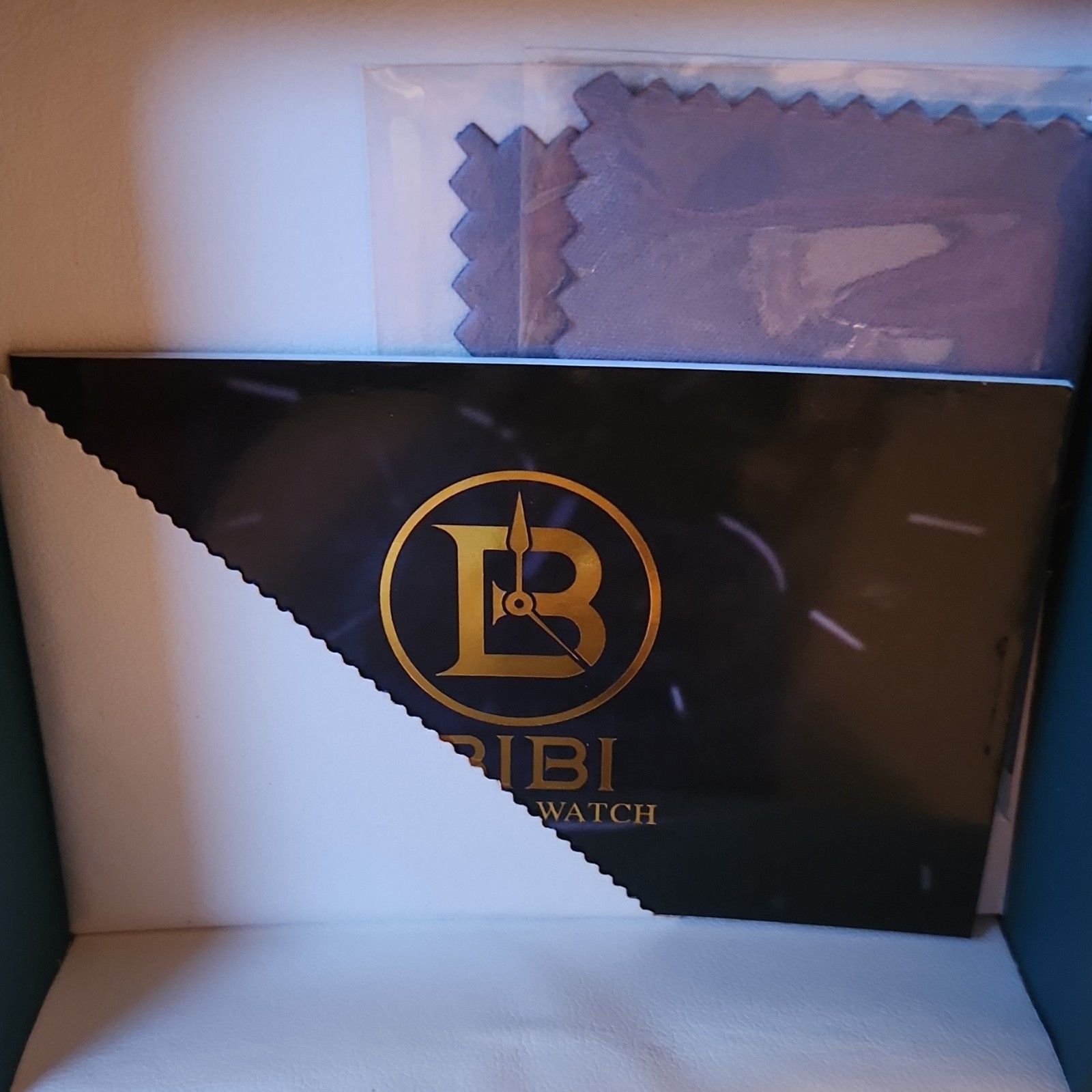 BIBI Luxury Quartz Analog Gold Tone Square Roman Dial Date Bracelet w/ Box