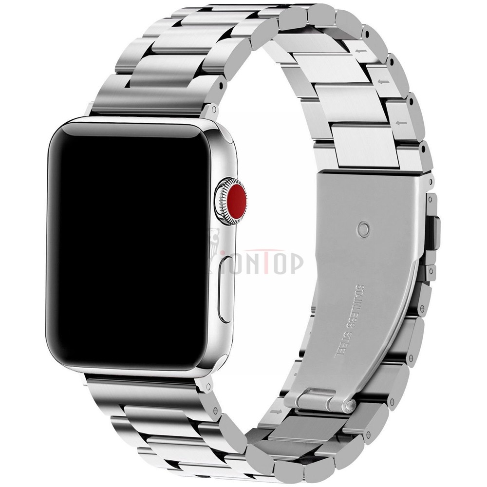 Stainless Steel Apple Watch Band Series 9 8 7 6 5 SE 42 40 44mm Ultra 49mm Strap