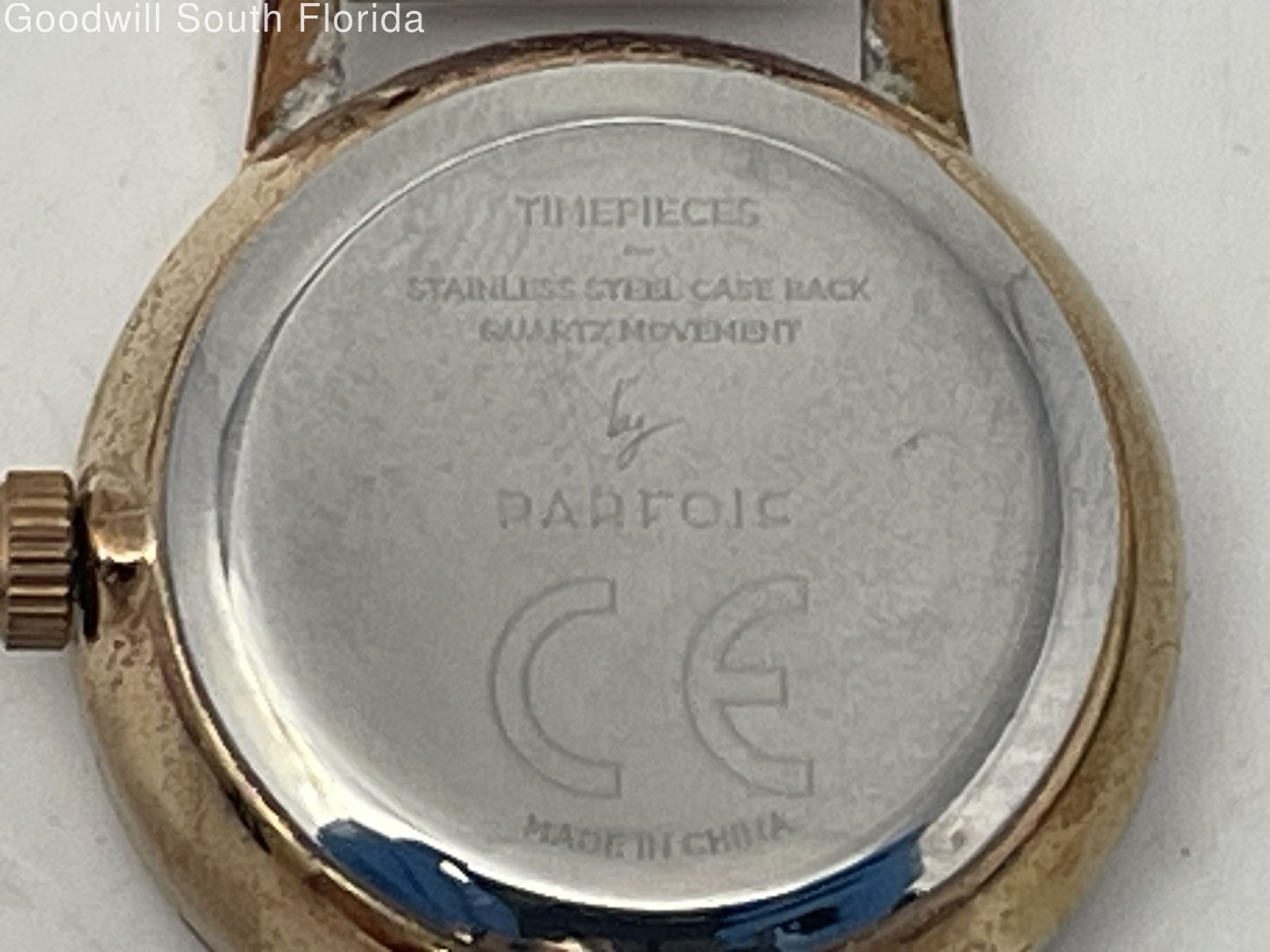 By Parfois Women Gold-Tone Watch Stainless Steel Case (NCL)