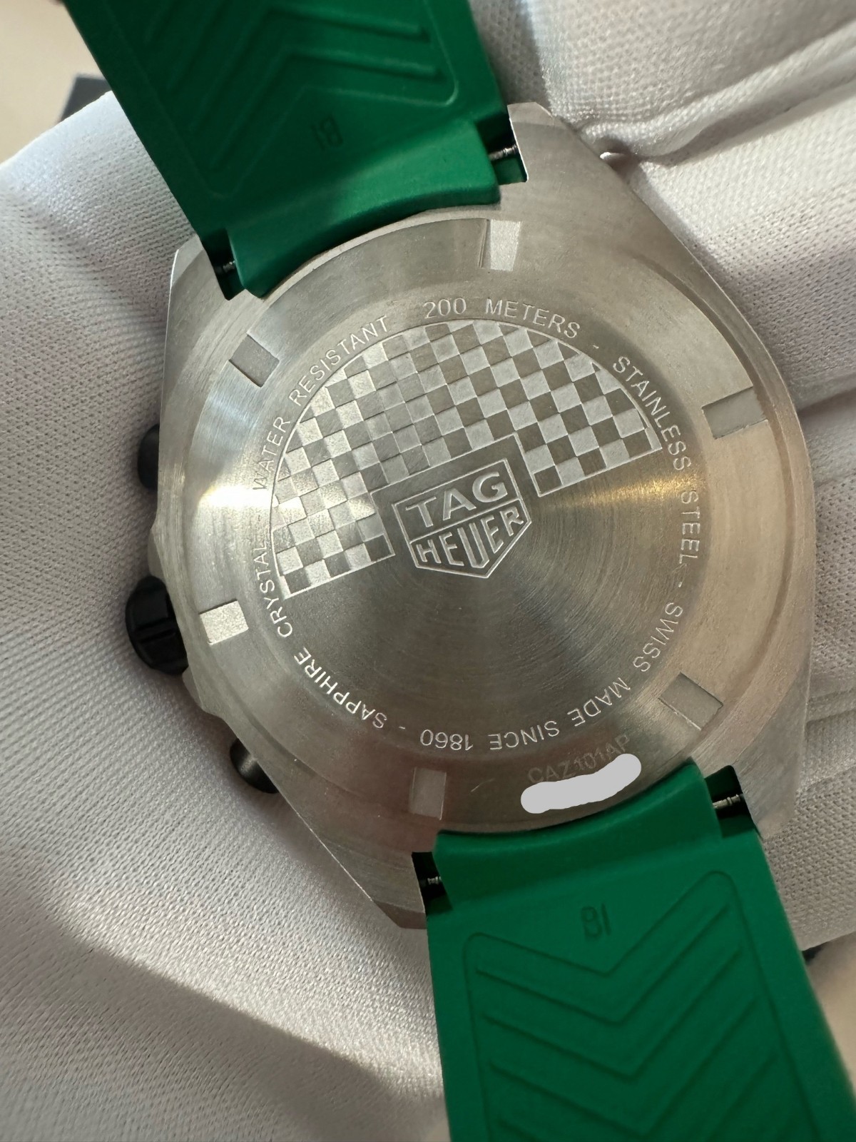 TAG Heuer Formula 1 Quartz Chronograph 43mm Green Men’s Watch CAZ101AP.FT8056