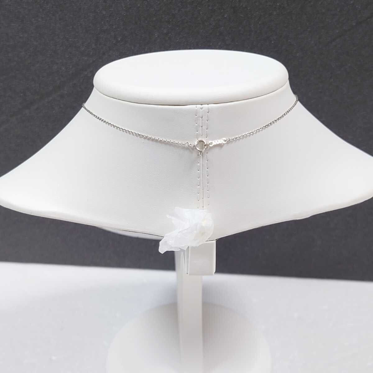 TIFFANY & Co Elsa Peretti Large Bean Sterling Silver925 Pendant necklace 11x18mm