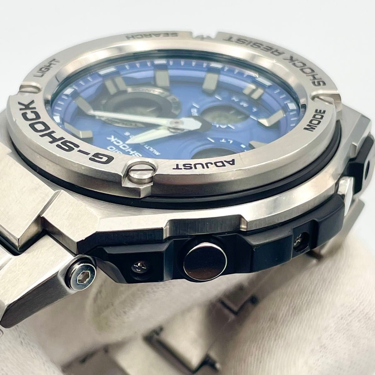 Rare color CASIO G SHOCK G Shock Watch Blue GST W110D 2AJF Working item