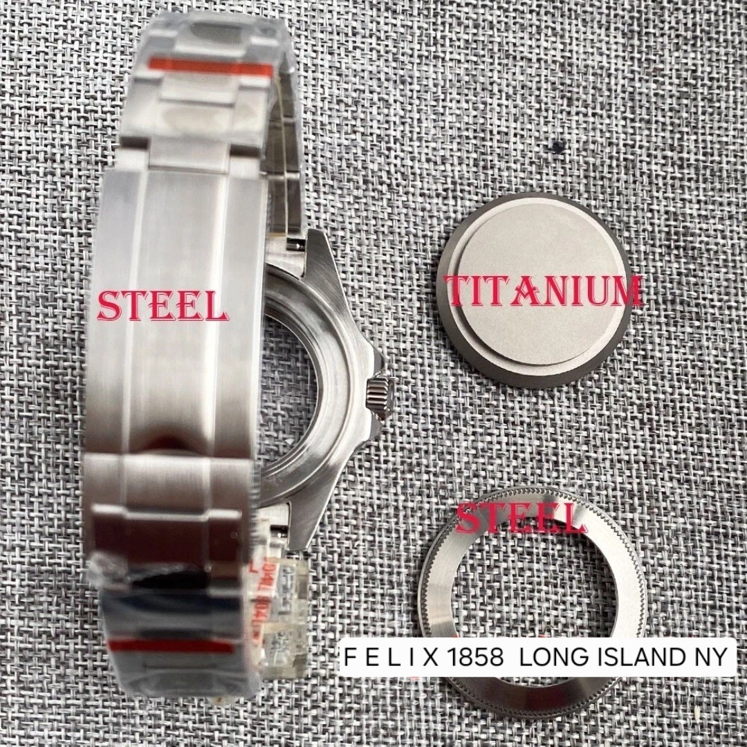 Mod Automatic Divers Watch 44mm SII NH35 With All the Titanium Improvements