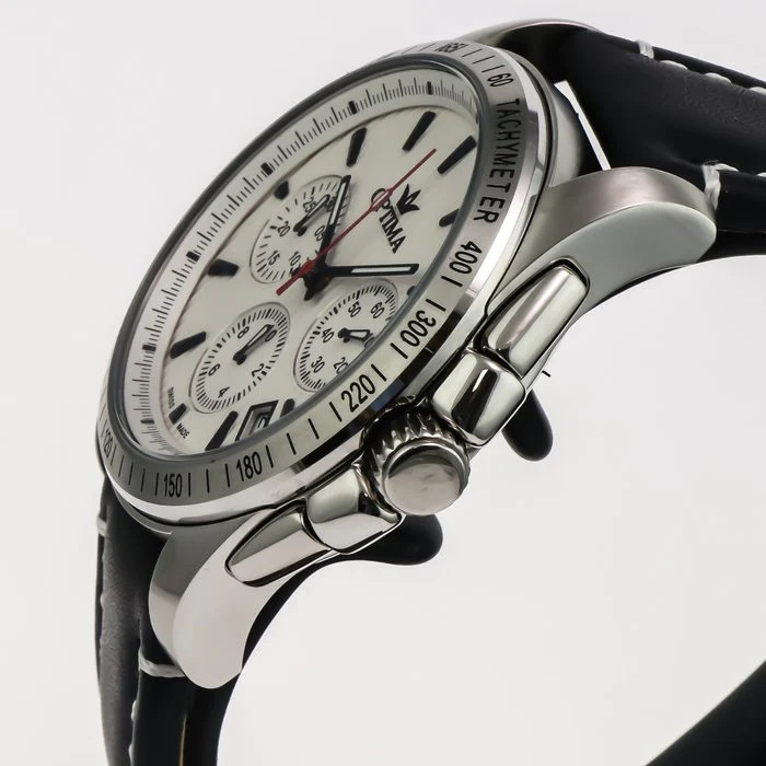 Optima – Swiss Chronograph – OSC377-SL-1 Swiss Quartz Ronda 48.15 mm OSC377 50