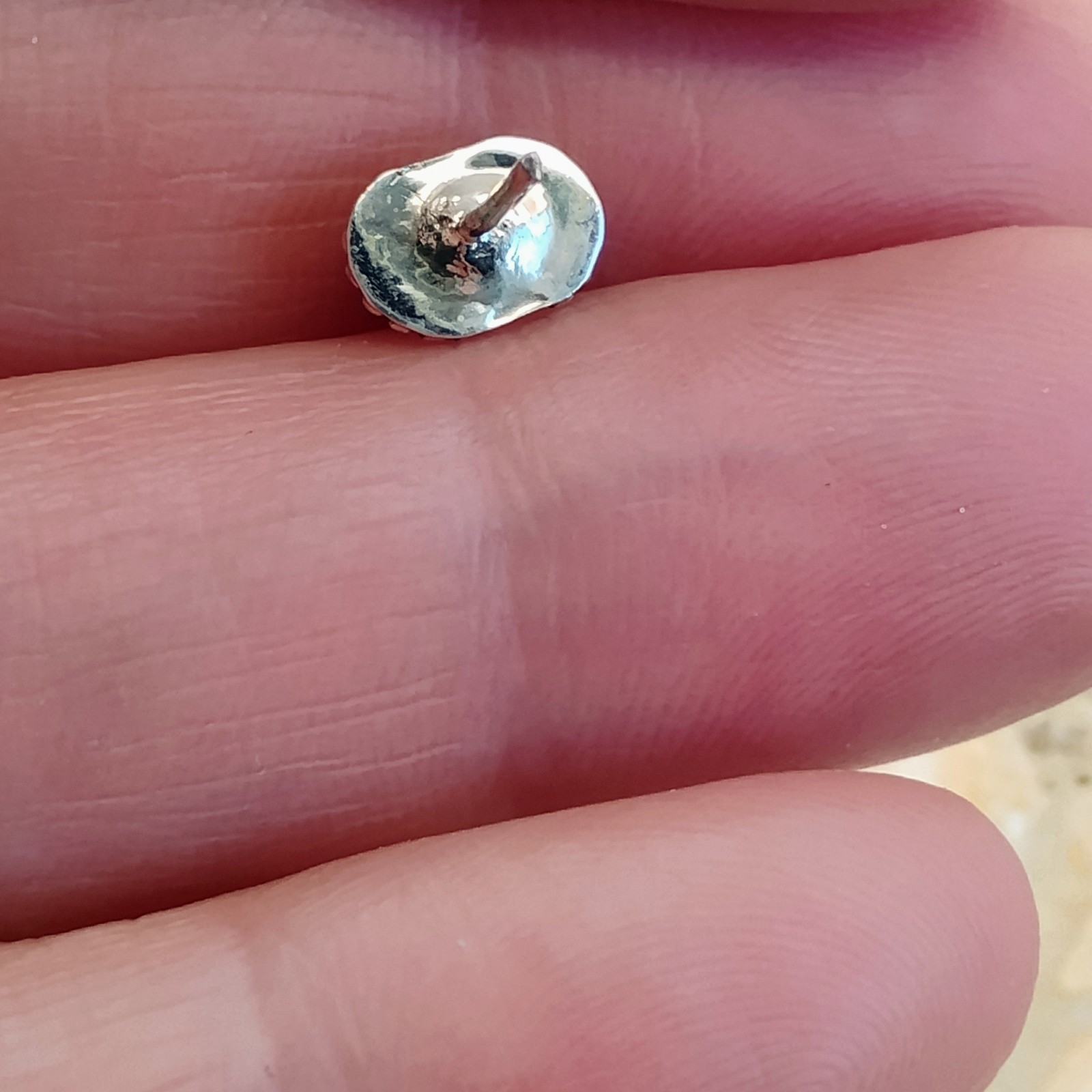 Sterling Silver Faceted Blue Sapphire Stud Earrings & Pendant Set Dainty Elegant