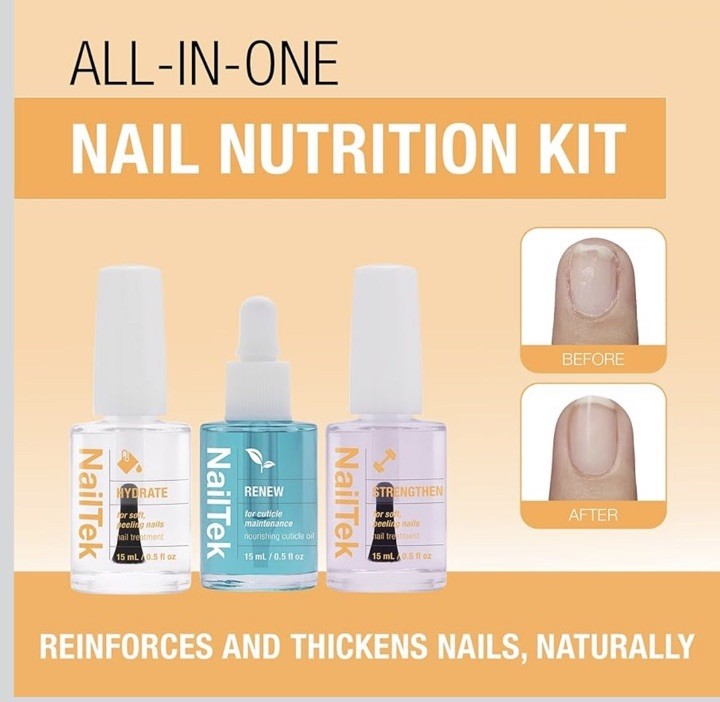 Nail Tek Recovery Kit – Damaged Nail Repair, Hydrate, Renew, Strengthen
