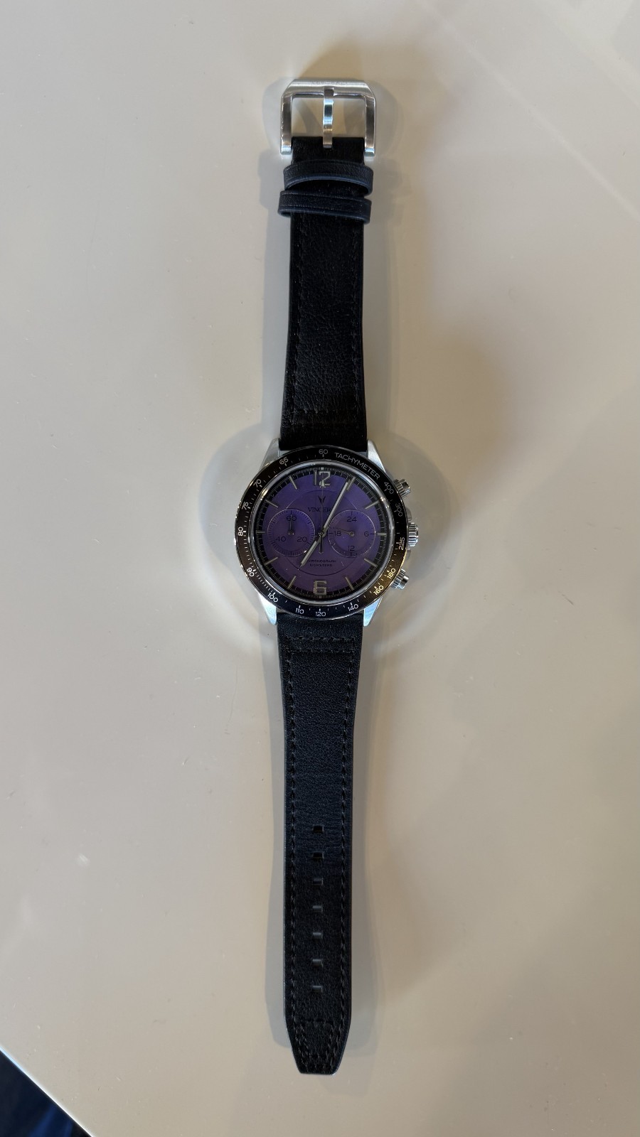 BRAND NEW VINCERO Apex Limited Edition Purple Infrared Seiko VK64 Hybrid
