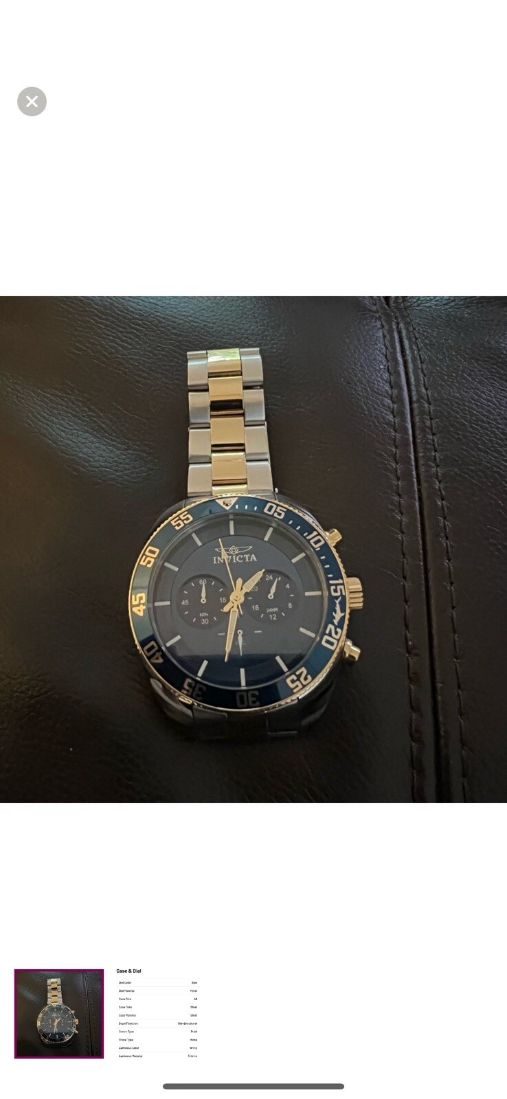 Invicta Pro Diver Blue Men’s Watch – 22058