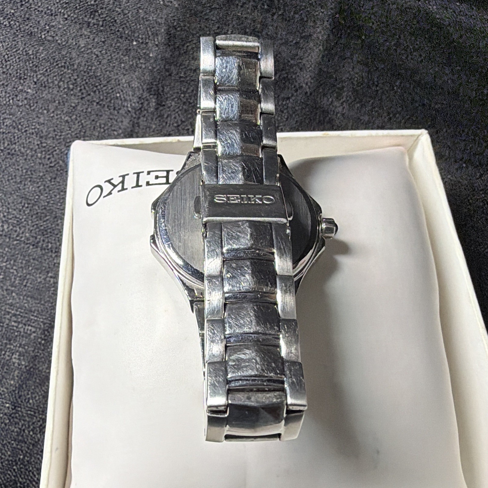 Seiko Coutura Women’s Pink Mother of Pearl Diamond Bezel 100M Quartz Watch