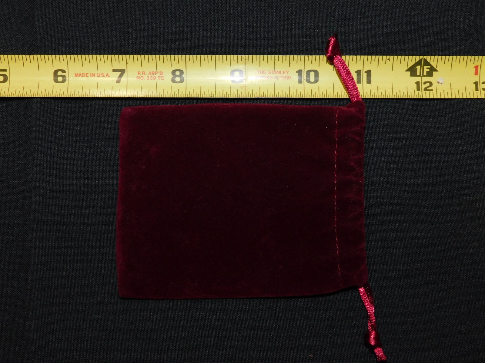 Genuine Cartier Love Ring Box W/ Velvet Drawstring Bag No Outer Box +FREE SHIP!