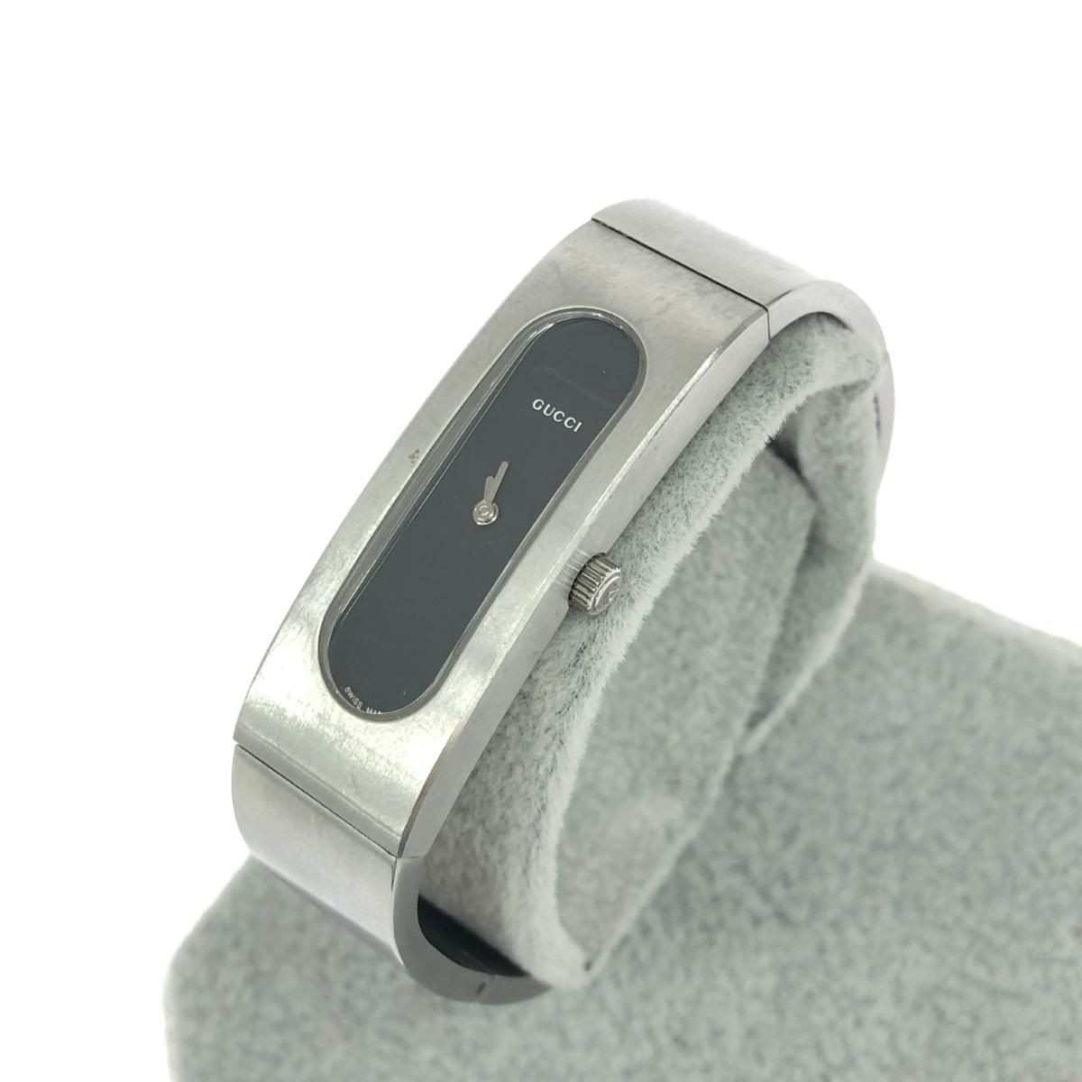 Gucci Quartz Watch 2400S Silver Ladies 15cm Strap From Japan