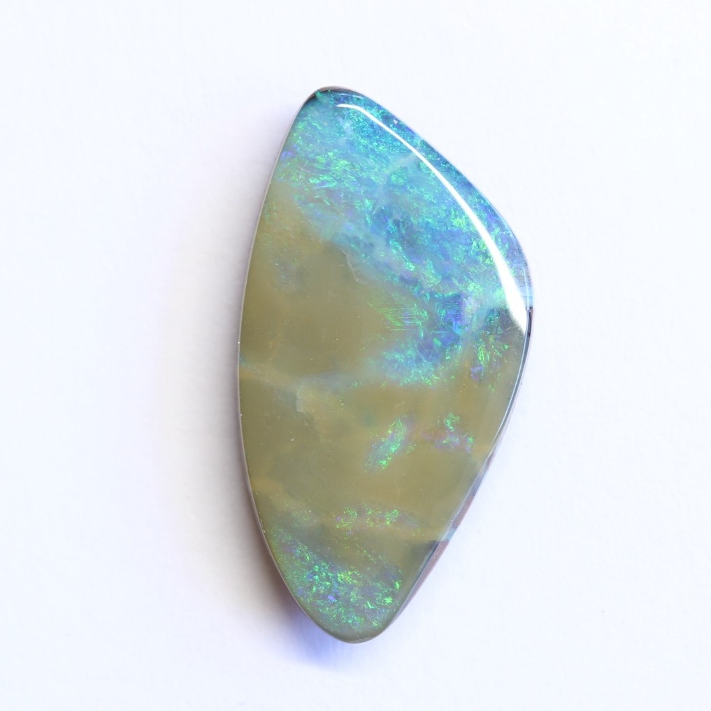 Boulder opal 9.00ct 24 x 12mm Australian opal natural solid unset stone Winton