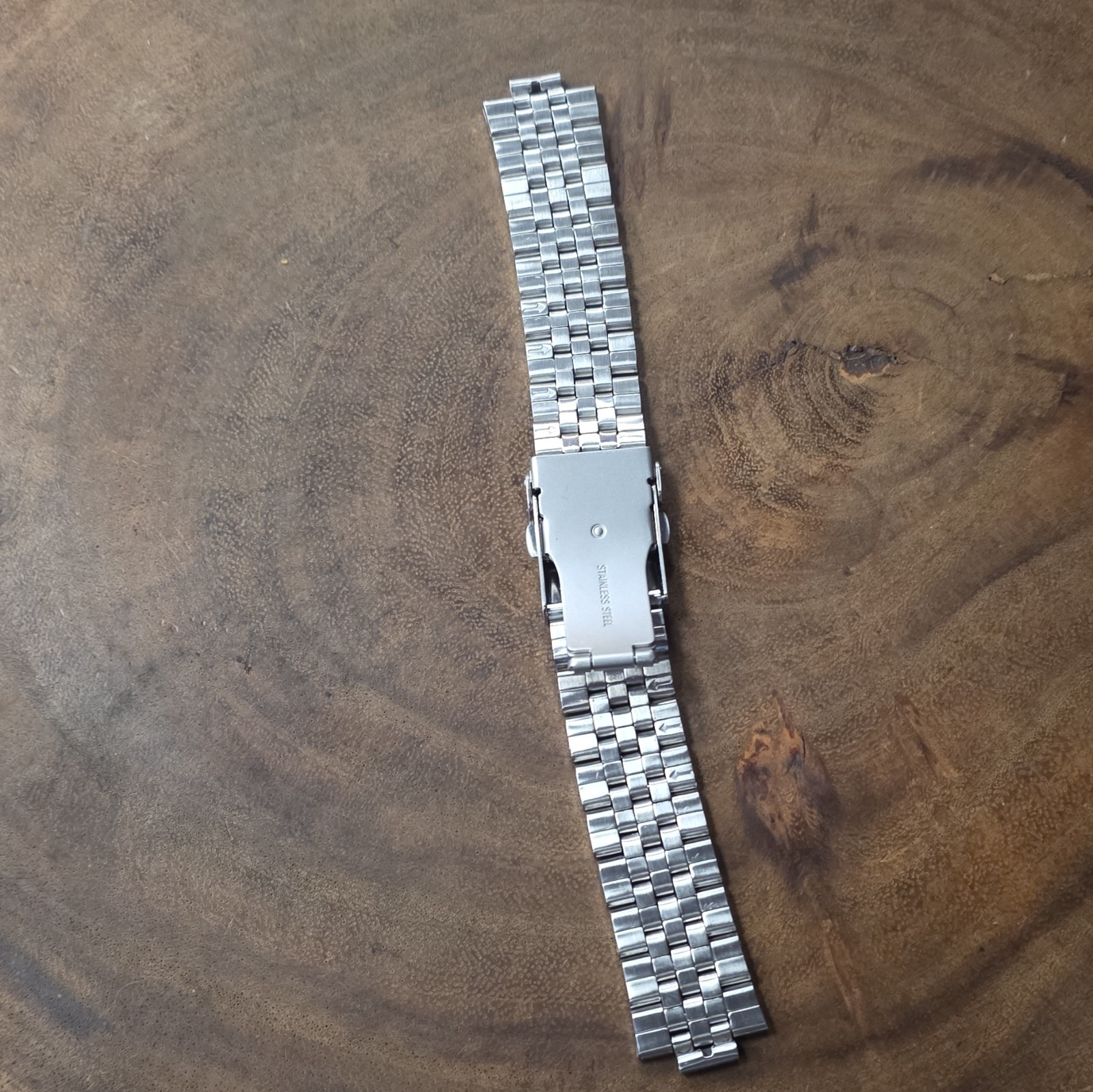 22mm Curved Tapered Steel Metal Watch Band for Breitling Aerospace