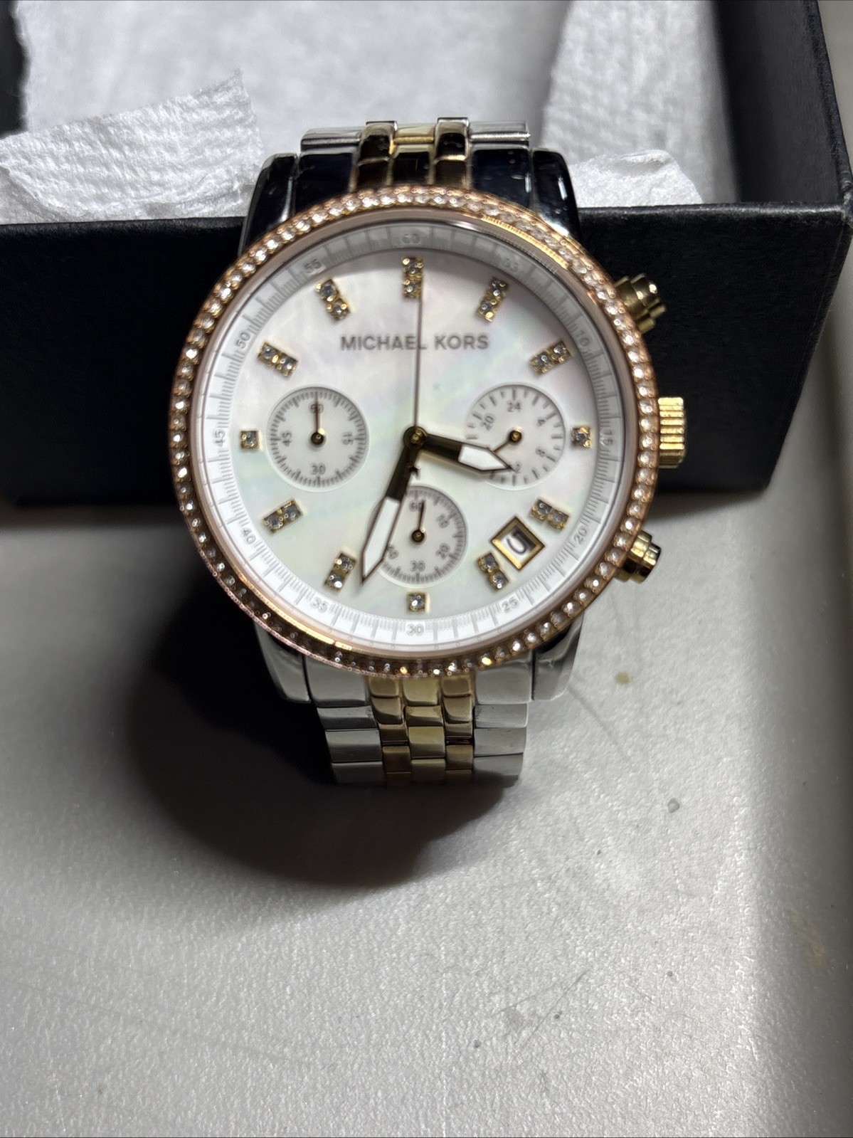michael kors watch women Mk5650 Mother Of Pearl Dial