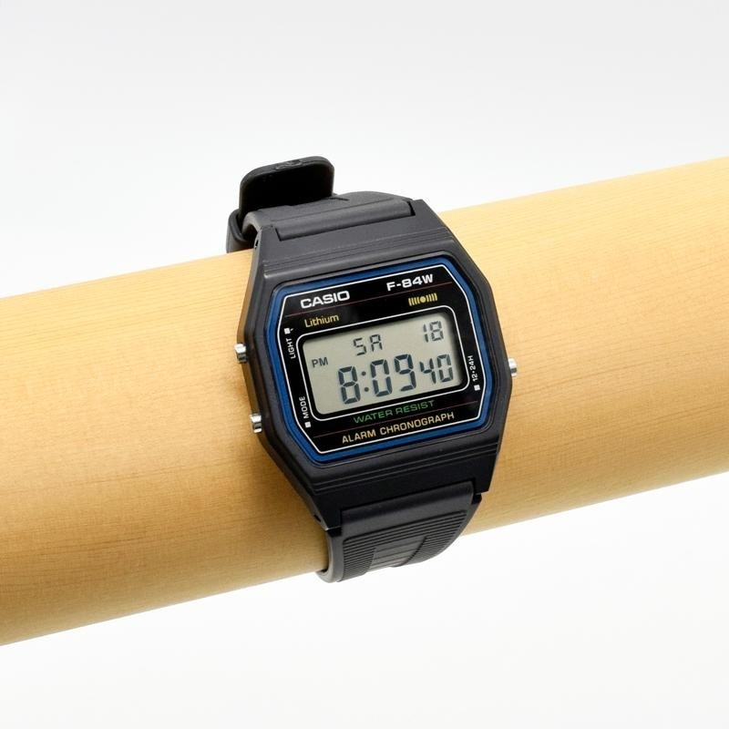CASIO Collection F-84W-1QJH Black