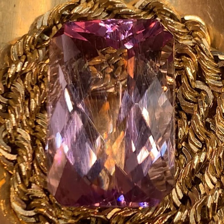 12.30Ct Natural Pink Kunzite