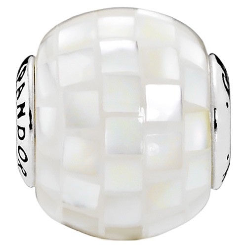 Pandora ESSENCE Collection Generosity White Mother of Pearl Mosaic 796079MMW