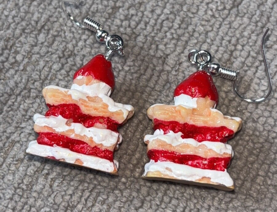 BUY 2 GET 1 FREE Cute Dessert Earrings – Sweets Cake Candy Ice Cream Fun Gift