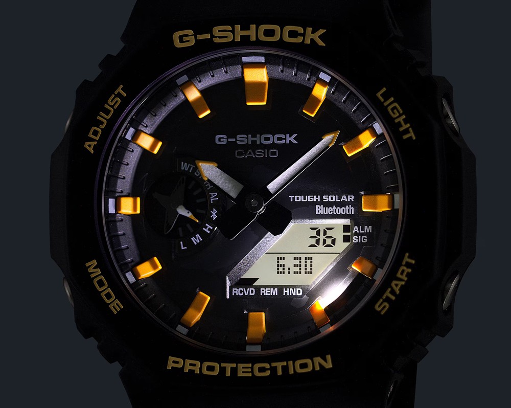 CASIO G SHOCK GA B2100DF 1AJR Charles Darwin Tough Solar Carbon Core Guard Mobil